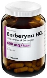 HAUSTER Berberyna HCl 400mg, 60kaps.