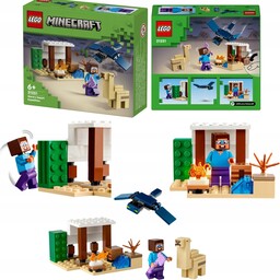 Lego Minecraft Pustynna wyprawa Steve'a (21251)