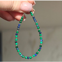 Pakamera Bransoletka malachit sodalit