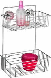 WENKO Półka pod prysznic BARI Vacuum-Loc, dwupoziomowa