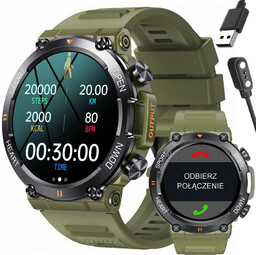 SMARTWATCH MĘSKI GRAVITY GT7-3 PRO - WYKONYWANIE POŁĄCZEŃ,