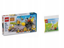 Zestaw Lego Minions 75580 Minionki i bananowóz Wielkanoc