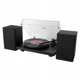 Gramofon 2 Głośniki Stereo 33/45 Obr./min Bluetooth Usb