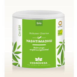 BIO Lukrecja Yashtimadhu Churna 100g Cosmoveda (nowe szklane