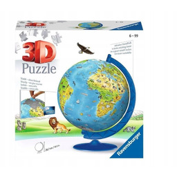 Puzzle 3D Globus Po Angielsku 180 Elementów