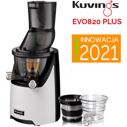 Wyciskarka wolnoobrotowa KUVINGS EVO820 (Evolution) Plus biała (wersja