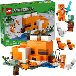 LEGO Minecraft 21178 Siedlisko lisów  domek