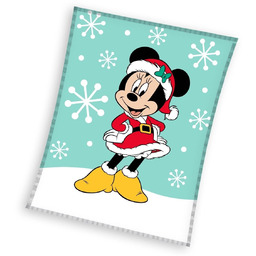 Koc świąteczny Disney Myszka Minnie MNM240052 130 x