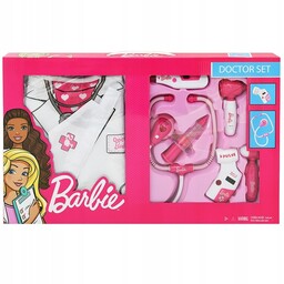 Barbie doktor mały lekarz strój lekarski fartuch