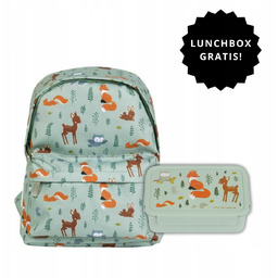 Zestaw Forest Friends plecak lunchbox A Little Lovely