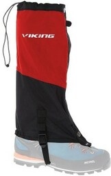 Wytrzymałe stuptuty Viking Gaiters Pumori 34 Czerowno-czarne