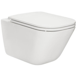 Roca Gap Rimless miska WC wisząca + deska