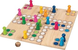 Goki 56914 - Gra planszowa - Ludo