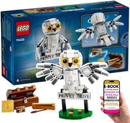 LEGO Harry Potter Zbuduj HEDWIGĘ  z filmu