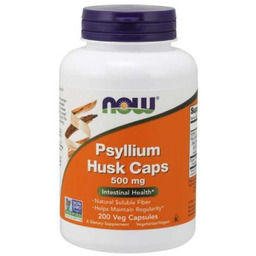 Now Foods Psyllium Husk (Babka płesznik) 500 mg,