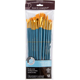 Royal & Langnickel RSET-9312 - Medium Gold Taklon