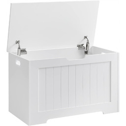 Skrzynia do Przechowywania Kufer Pojemnik Organizer Biały