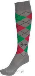 Pikeur Podkolanówki grey/berry/green