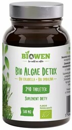 BIO Algae Detox 500 mg, Biowen, 240 tabletek