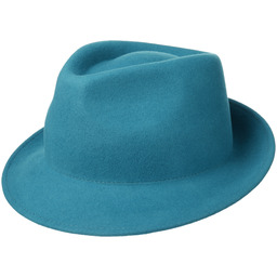 Kapelusz z Filcu Wełnianego Uni Trilby by Lipodo,