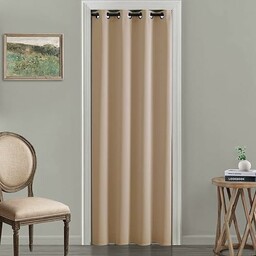 XTMYI Zasłony do drzwi przesuwnych 219 cm długości,