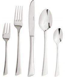 Komplet sztućców Kinghoff Wysoki połysk inox 72 el.