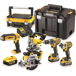 Zestaw Combo DeWalt DCK551P3T DCS391 DCS331 DCD796 DCF887