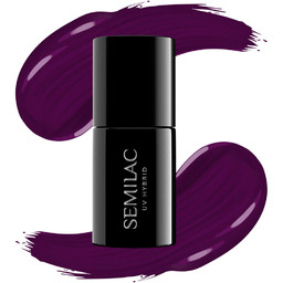 Semilac, lakier hybrydowy, 7ml, 015 Plum