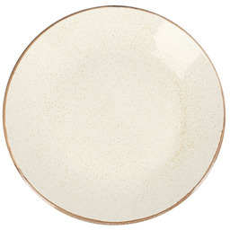 Talerz płytki 200 mm Sand piaskowy śniadaniowy