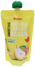 Auchan - Smoothie gruszka. jabłko. banan