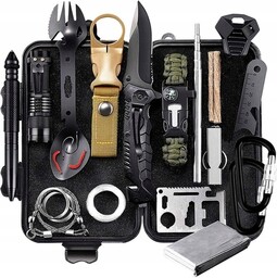 Niezbędnik survivalowy zestaw przeżycia 20w1 001 przetrwania