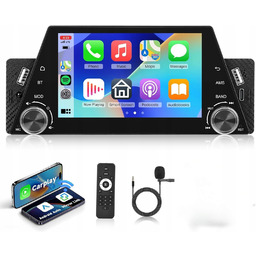 Radio samochodowe1 Din 5" CarPlay Android Auto Bt