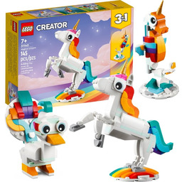 LEGO Creator 3W1 31140 Magiczny Jednorożec Ruchomy Konik