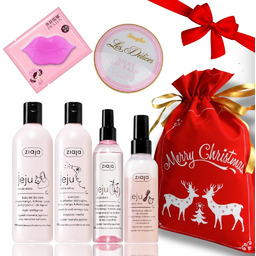Ziaja jeju świąteczny zestaw kosmetyków dla dziewczynki prezent