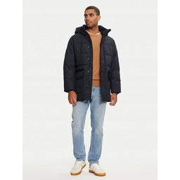 TOMMY HILFIGER MĘSKA KURTKA GRANATOWA PUCHOWA PARKA M