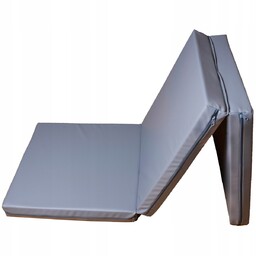 Materac gimnastyczny do ćwiczeń składany 180x60x8cm szary BenchK