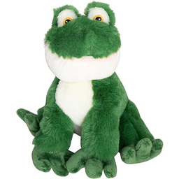 HEITMANN DECO Pluszowa żaba PET zielona ok. 20