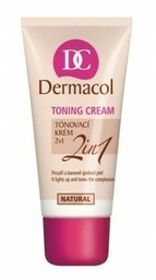 DERMACOL Toning Cream 2in1 Hypoallergenic Natural 30ml