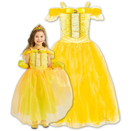 STRÓJ PRZEBRANIE SUKIENKA BELLA PIĘKNA I BESTIA