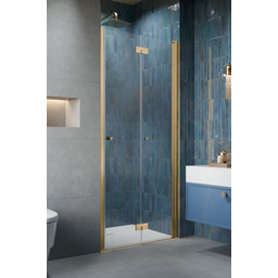 Radaway Nes Gold Dwb drzwi wnękowe 80cm prawe