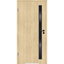 Skrzydło drzwiowe 60L pokojowe dąb amber lakierowane vega
