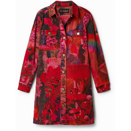 Sukienka koszulowa w kwiaty