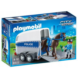 Playmobil City Action 6922 Policja Koń policyjny