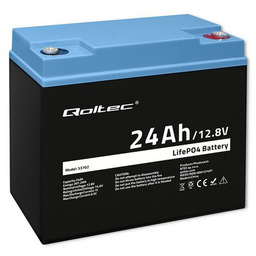 QOLTEC Akumulator 53702 24Ah 12.8V