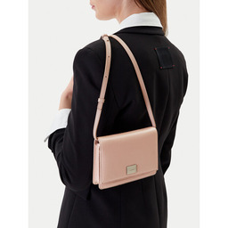 Torebka Calvin Klein Hardware Flap Crossbody K60K612967 Różowy