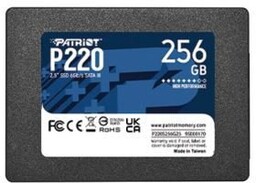 Patriot Dysk SSD 256GB P220 550/490 MB/s SATA