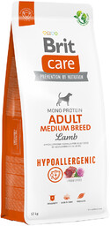 BRIT CARE Dog Hypoallergenic Adult Medium Breed Lamb