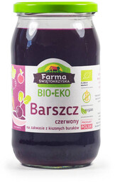 Barszcz czerwony na zakwasie z kiszonych buraków bezglutenowy