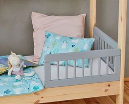 Szara Barierka Basic 2 sztuki 160x70 Pinio Łóżka