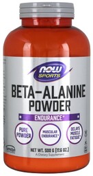 Now Foods, Carnosyn Beta Alanina, 500 G